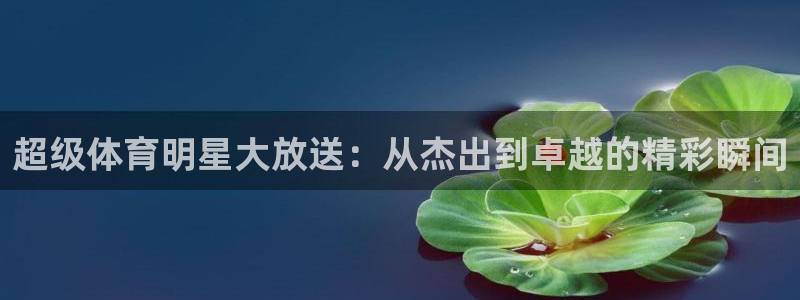 jrs直播360：超级体育明星大放送：从杰出到卓越的精彩瞬间